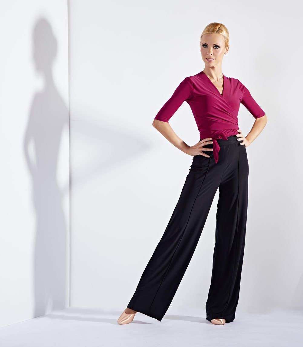 Women's Dance Pants, Chrisanne Clover, Vogue Trousers, $150.00, from  VEdance LLC, The very best in ballroom and Latin dance shoes and dancewear.