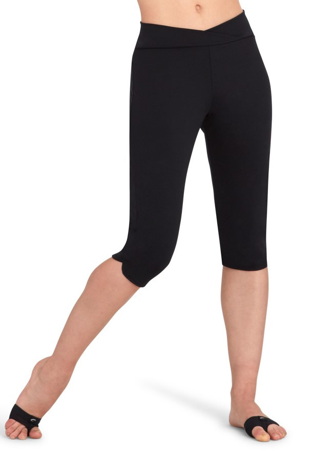 Women's Dance Pants, Capezio, Knee Capri TB217W, $29.50, from VEdance LLC,  The very best in ballroom and Latin dance shoes and dancewear.